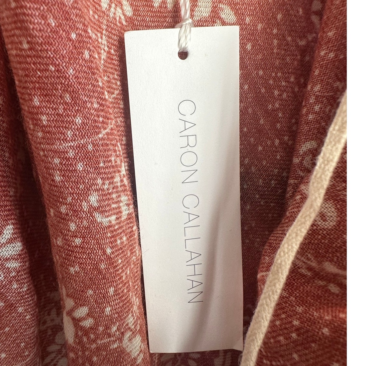 Caron Callahan Matilda Floral Wool Gauze Dress Sienna Nwt Size Small — image 8 of 8